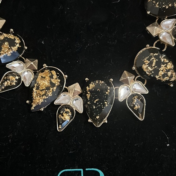 Baublebar necklace in gold and black - Picture 3 of 4